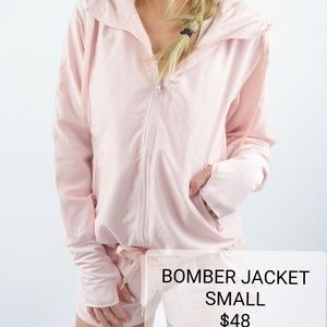 Pink Bomber Jacket